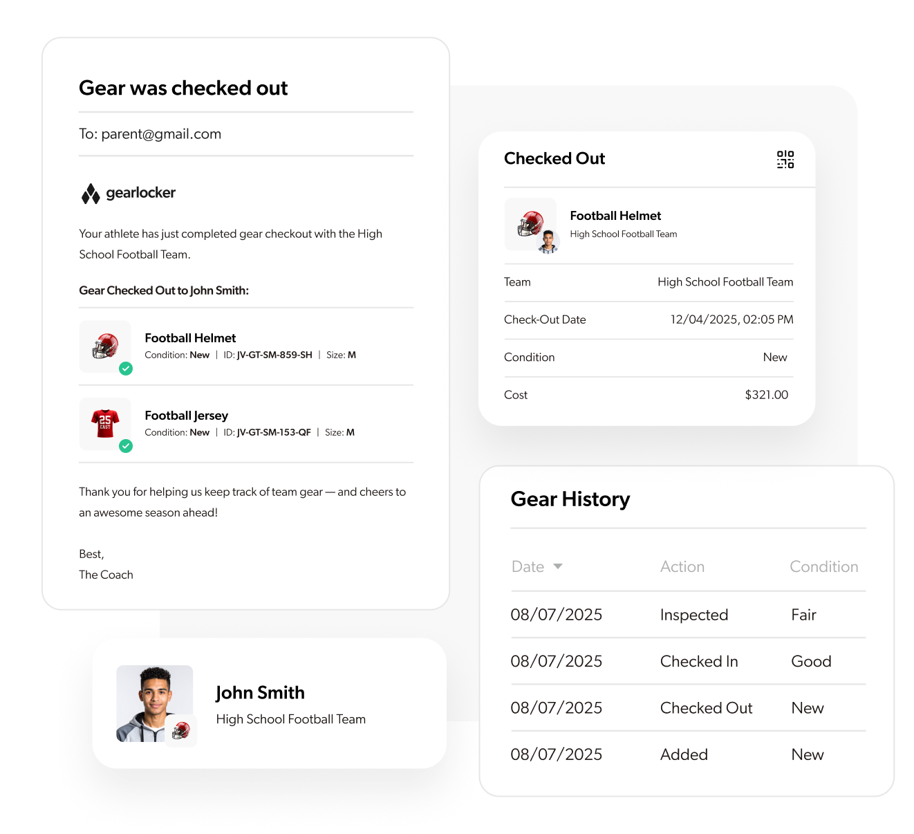 Assignment Notifications interface
